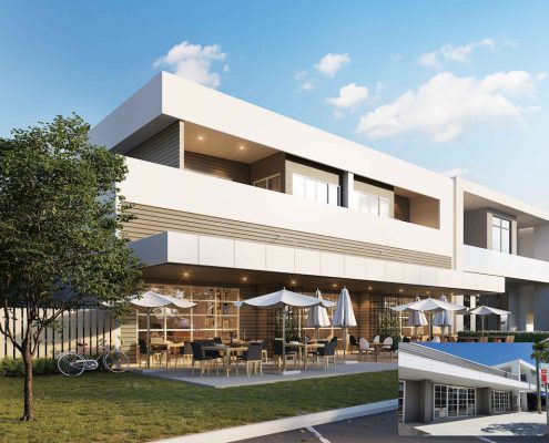 Restaurant design by Paul Ziukelis Architects Gold Coast