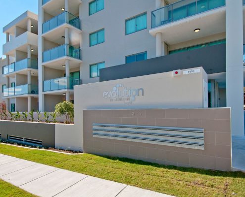 Multi-residential design by Paul Ziukelis Architects Gold Coast